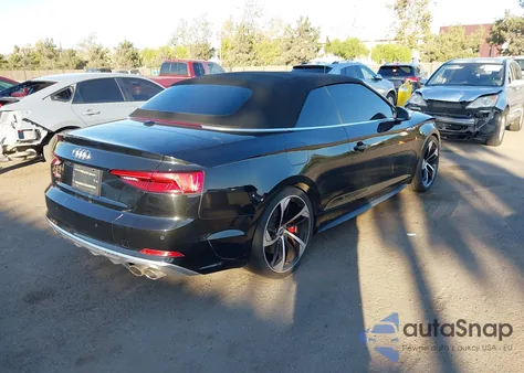 2018 Audi S5 3.0T Premium Plus from USA, damaged, VIN WAUY4GF53JN000384